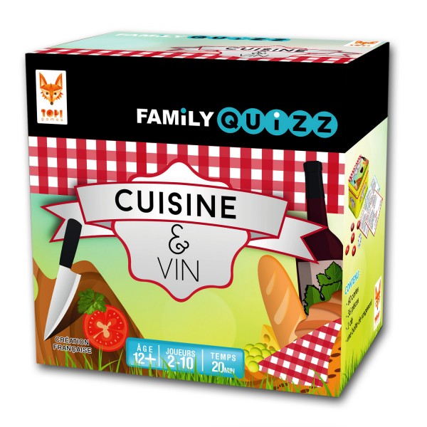 Family Quizz : Cuisine et vin - TopiGames-FAM-CV-348801