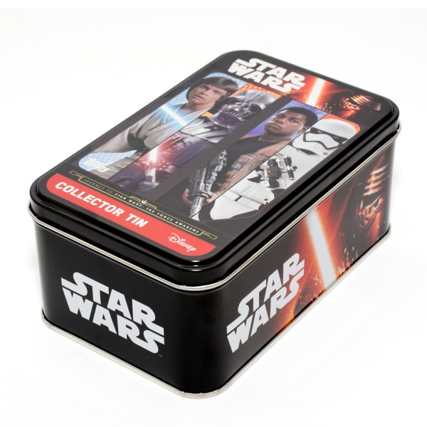 Boite métal Collector Star Wars : Luke/Dark Vador/Finn/Stormtrooper - Topps-SW011-1