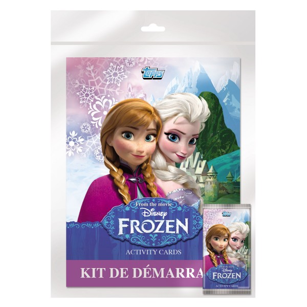 Cartes à collectionner La Reine des Neiges (Frozen) : Kit de démarrage - Topps-DP981