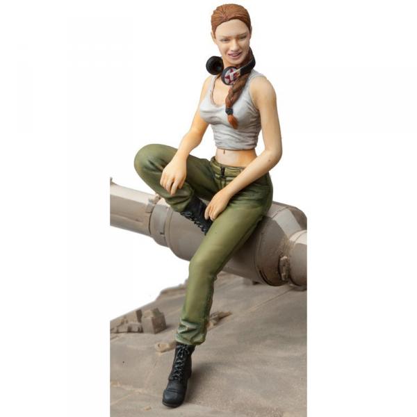 Figurine 1/16e Kit IDF FemaleTank Soldier 2 - 2222000226