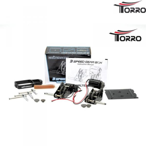 Waltersons 3 Speed Motor - metal gearbox WT-622009 for TORRO Königstiger - 1220962209