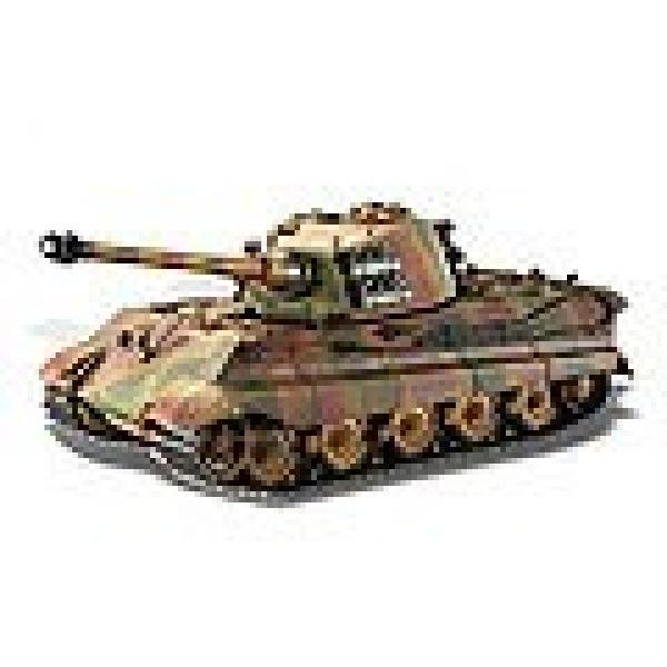 Char King Tiger son et fumée 1/16 - BB 6mm - Panzer Tigre Royal - Tourelle Henschel - 1112438887