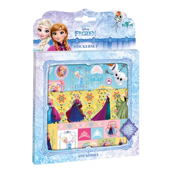 Décoration de stickers La Reine des Neiges (Frozen) - Totum-BJ680203