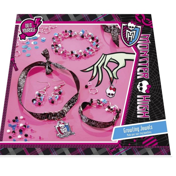 Kit créatif Monster Hight créer ses bijoux - Totum-BJ565036