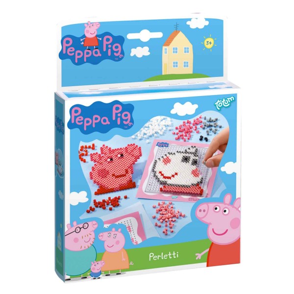 Kit créatif Peppa Pig : Créations avec des perles à repasser - Totum-BJ360020