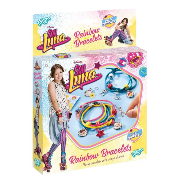 Kit de fabrication de bracelets : Rainbow Bracelets Soy Luna - Totum-BJ800007