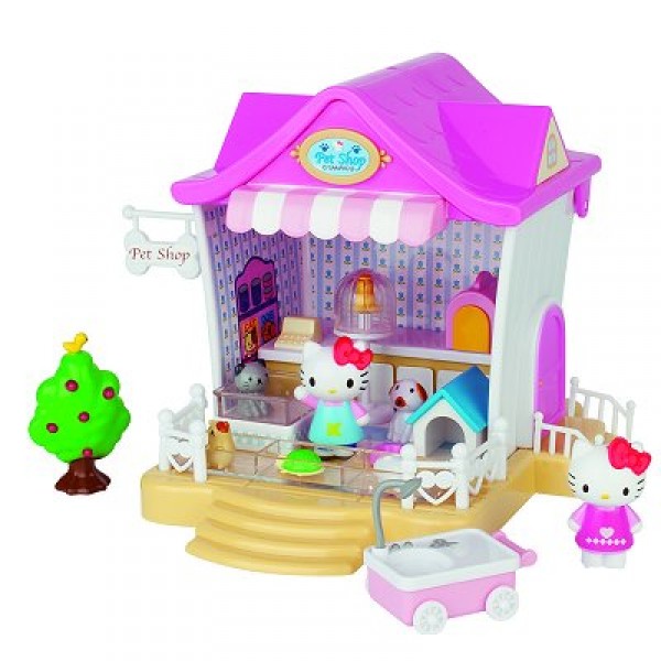 Maison de poupées Hello Kitty : Animalerie - Janod-J212971