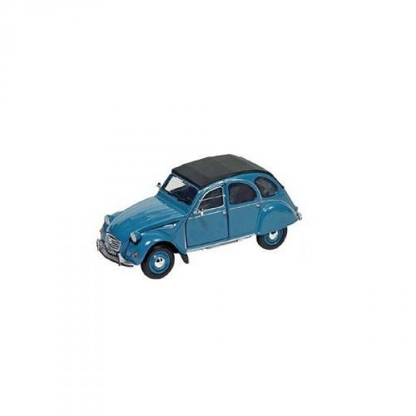 Voiture en métal Citroën 2CV6 Charleston : Bleu - Dam-8612163-1