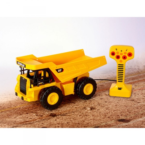 Véhicule de chantier radiocommandé : Dump Truck CAT - Toystate-36650-36651