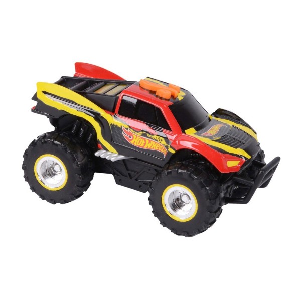 Voiture Hot Wheels Pedal Mashers : Monster Truck rouge - Toystate-90550-90553