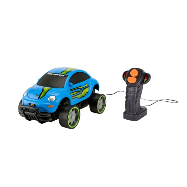 Voiture radiocommandee : Road Rippers : Volkswagen Beetle bleue - Toystate-37120-37123