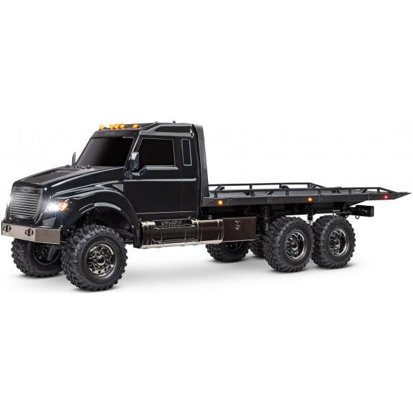 TRX-6 Ultimate RC Hauler 1/10 6WD electric flatbed truck - Traxxas - 88086-4-BLK