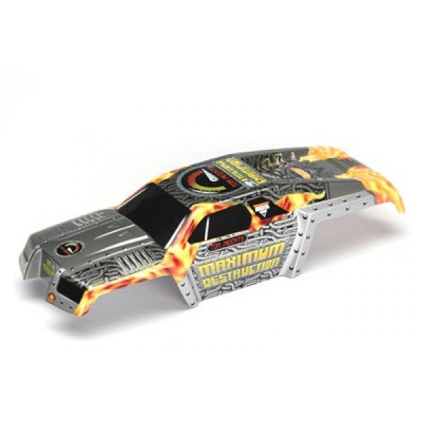 Body, Maximum Destruction, Officially Licensed Monster Jam replica (painted, decals applied) Traxxas - TRX3682