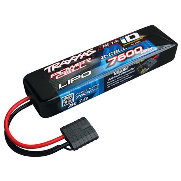 Traxxas Batterie Lipo 7.4V 2S 7600mAh ID - TRX2869X