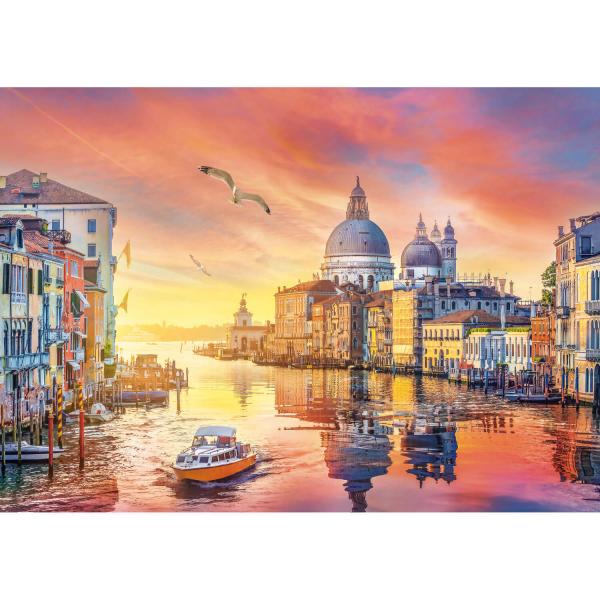 Puzzle 500 pièces : Unlimited Fit Technology : Venise, Italie - Trefl-37457