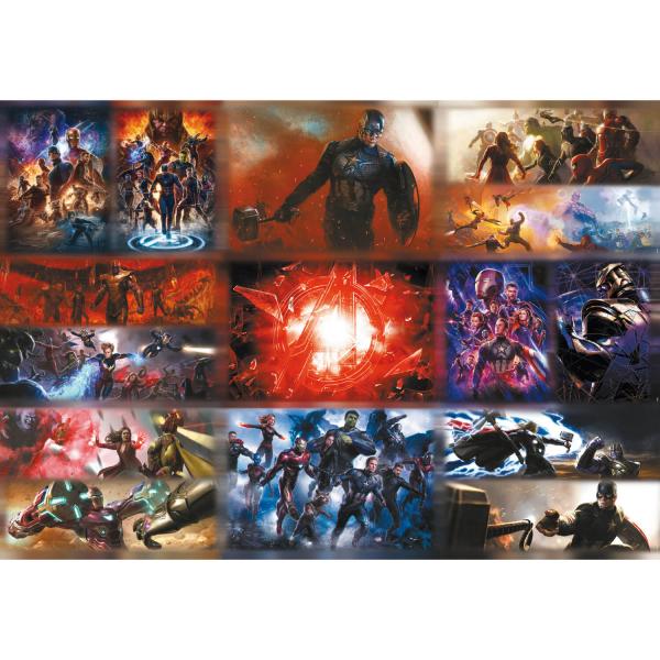 Puzzle mit 13500 Teilen: Unlimited Fit Technology: The Ultimate Marvel Collection - Trefl-81024