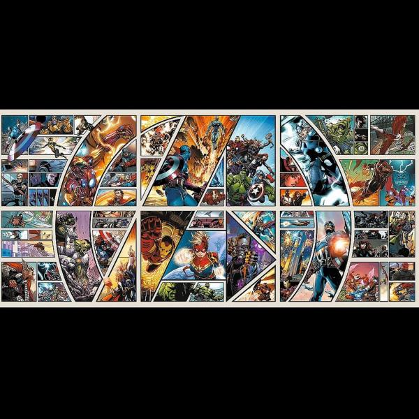 Puzzle 9000 pièces : BD Marvel Avengers - Trefl-81022