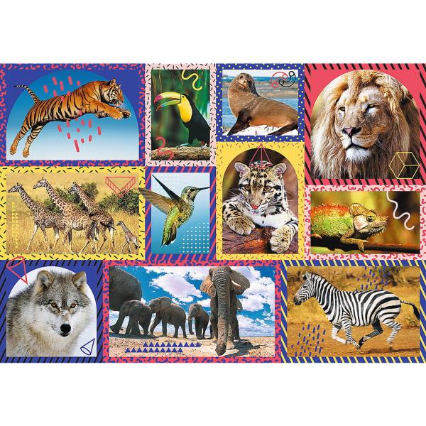 Puzzle 1000 pièces : Animal Planet : Nature sauvage - Trefl-10673