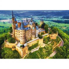 Puzzle 1000 pièces : Photo Odyssée : Château de Hohenzollern, Allemagne