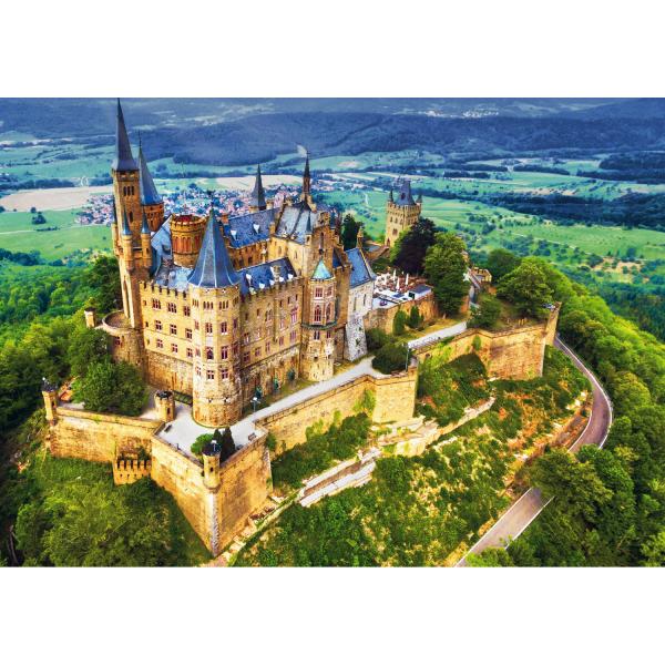 Puzzle 1000 pièces : Photo Odyssée : Château de Hohenzollern, Allemagne - Trefl-10825