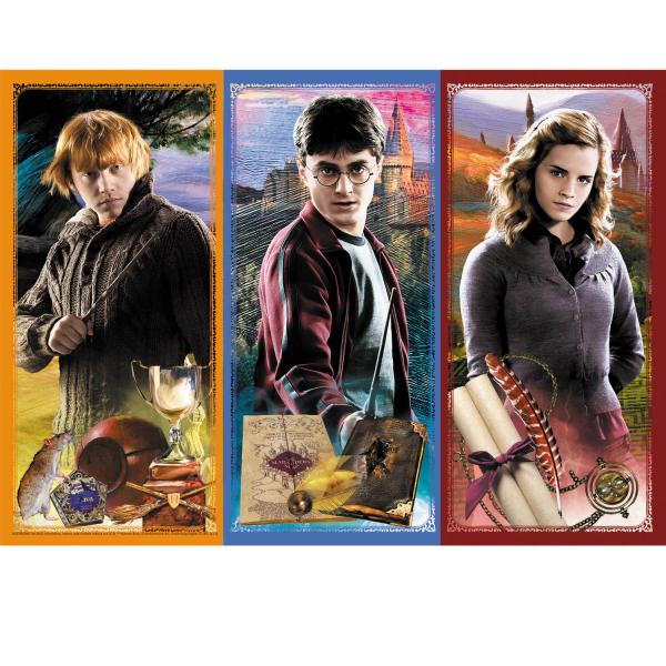 Puzzle 200 pièces : Harry Potter - Dans le monde de la magie et de la sorcellerie - Trefl-13277