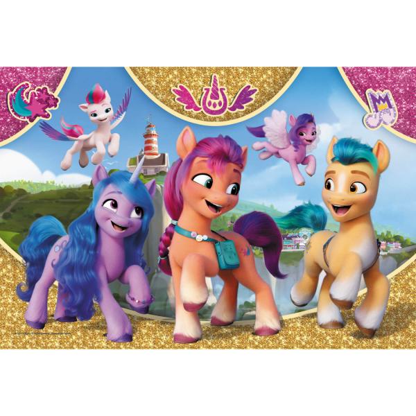 Puzzle 100 pièces :  My Little Pony : Amitié colorée - Trefl-16415