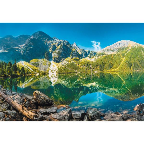 Puzzle 1500 pièces : Lac Morskie Oko, Tatras, Pologne - Trefl-26167