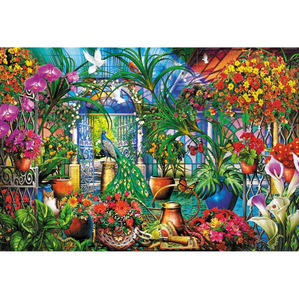 Puzzle 1500 pièces : Jardin secret - Trefl-26188