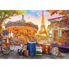 Puzzle 500 pièces : Vacances à Paris