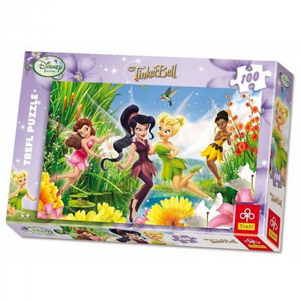 Puzzle 100 pièces - Disney Fairies - Trefl-16159