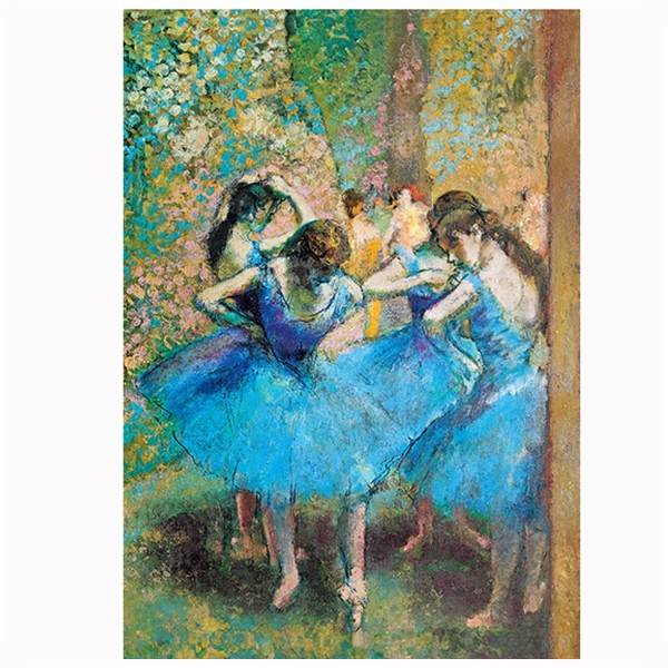 Puzzle 1000 pièces : Art Degas : Les danseuses bleues - Trefl-10361