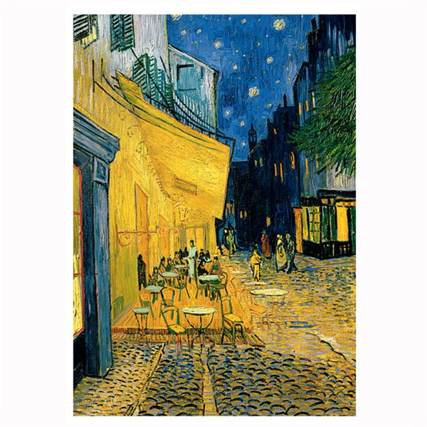 Puzzle 1000 pièces : Art Van Gogh : Terrasse de Café - Trefl-10290