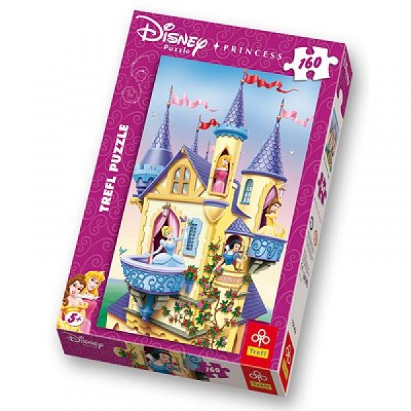 Puzzle 160 pièces - Les princesses Disney - Trefl-15142