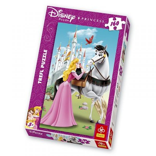 Puzzle 160 pièces - Princesses Disney : La Belle au dormant - Trefl-15146