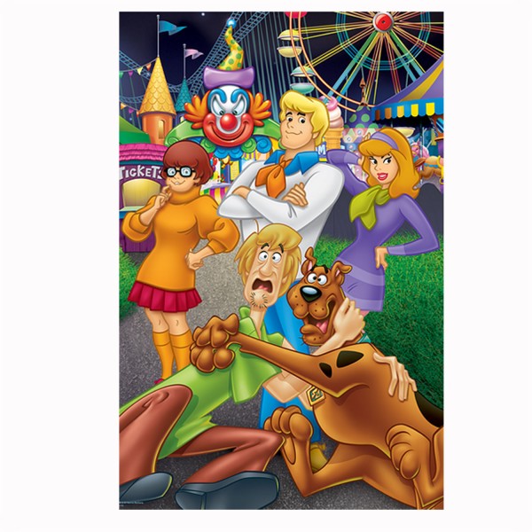 Puzzle 24 pièces maxi : Scooby doo à la fête foraine - Trefl-14181
