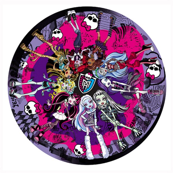 Puzzle 300 pièces rond : Monster High : Quel show ! - Trefl-39091