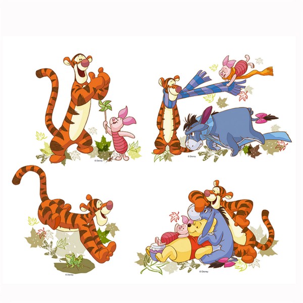 Puzzle 4 x 2 à 4 pièces : Baby puzzle : Winnie l'ourson, tigrou et leurs amis - Trefl-36036