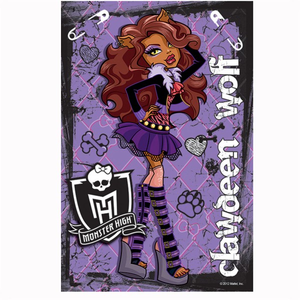 Puzzle 54 pièces Mini : Monster High : Clawdeen Wolf - Trefl-54119-19430