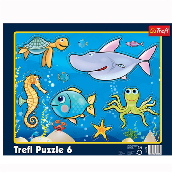 Puzzle 6 pièces : Dans l'océan - Trefl-31076
