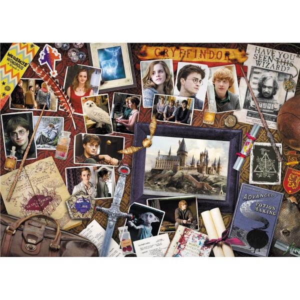 Puzzle 500 pièces : Harry Potter : Souvenirs de Poudlard - Trefl-37400