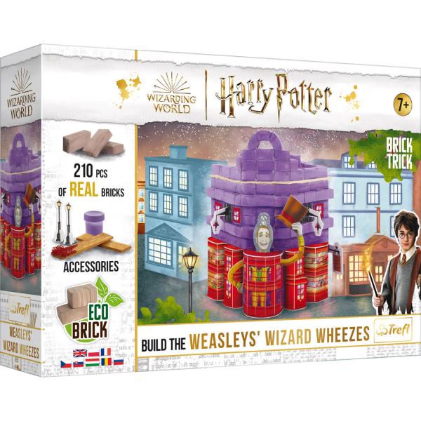 Puzzle 3D - Brick Trick : Harry Potter : Magasin Weasley & Weasley  - Trefl-61601