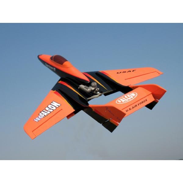 Falcon 120 Orange et Noir ARF - TRI-DT017-2
