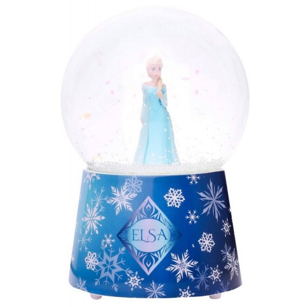 Boule à neige musicale en verre : Elsa, La Reine des Neiges (Frozen) - Trousselier-S98430