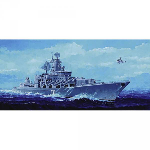Maquette bateau Moskva Russian Navy  - Trumpeter-TR04518