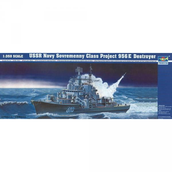Maquette bateau : Destroyer USSR Navy Sovremenny Class Project 956 E  - Trumpeter-TR04515