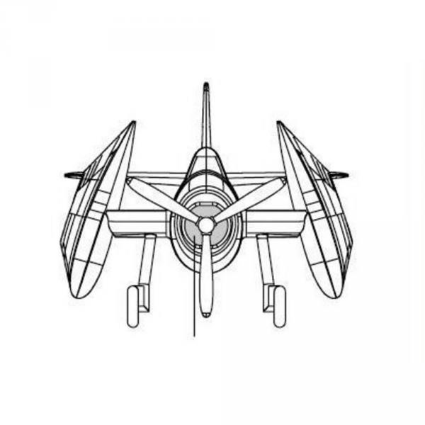 Maquettes avions : Set 4 mini avions TBF AVENGER (pré peints) - Trumpeter-TR06408