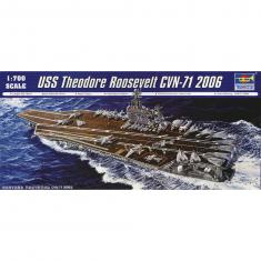 Maquette bateau : USS Theodore Roosevelt CVN-71 2006