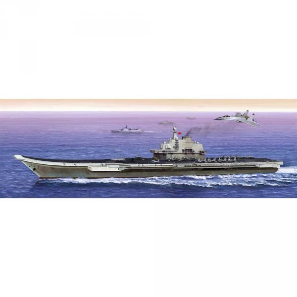 Maquette bateau : Porte-avions PLA Navy - Trumpeter-TR05617
