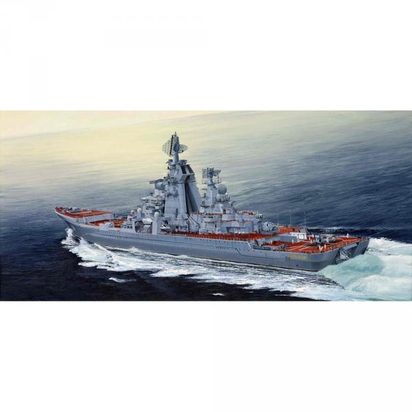 Maquette bateau : Croiseur russe Admiral Lazarev Ex-Frunze - Trumpeter-TR04521