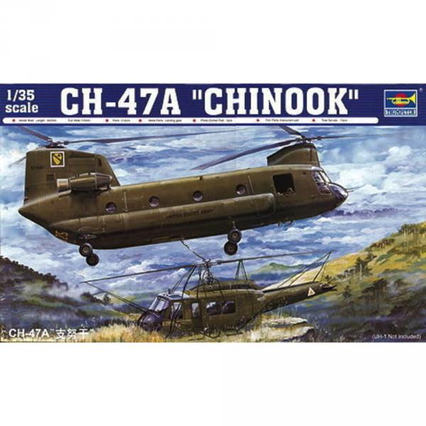 Maquette Hélicoptère : CH-47A Chinook - Trumpeter-TR05104
